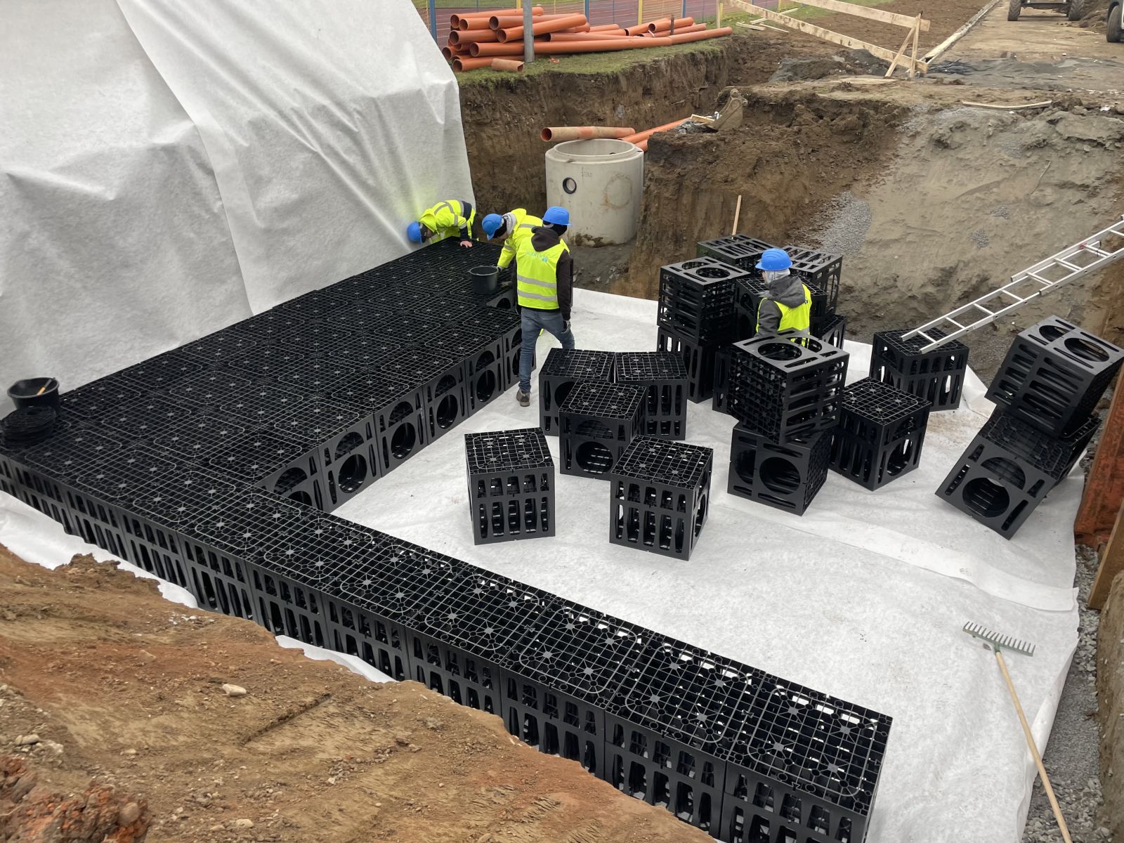 Vodozádržné opatrenia v areáli ZŠ Komenského 1