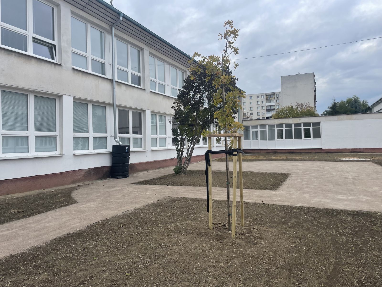 Vodozádržné opatrenia v areáli ZŠ Krymská 5