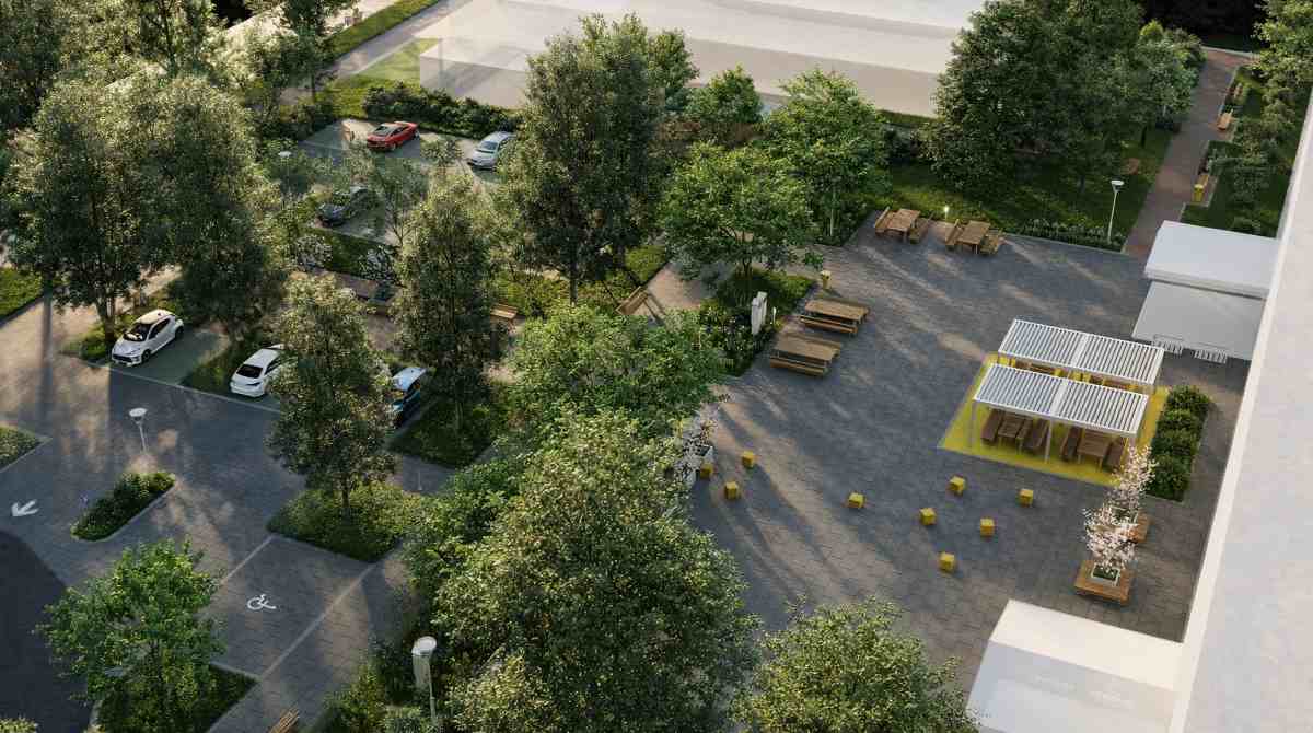 Zelená zóna - ZŠ Okružná ul.